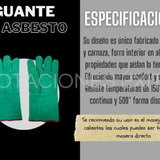 Guante industrial