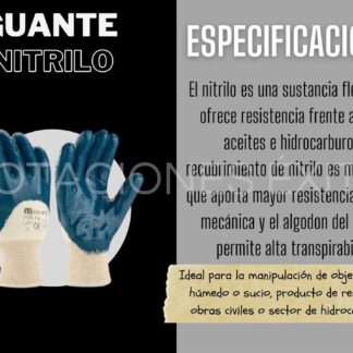 Guante industrial